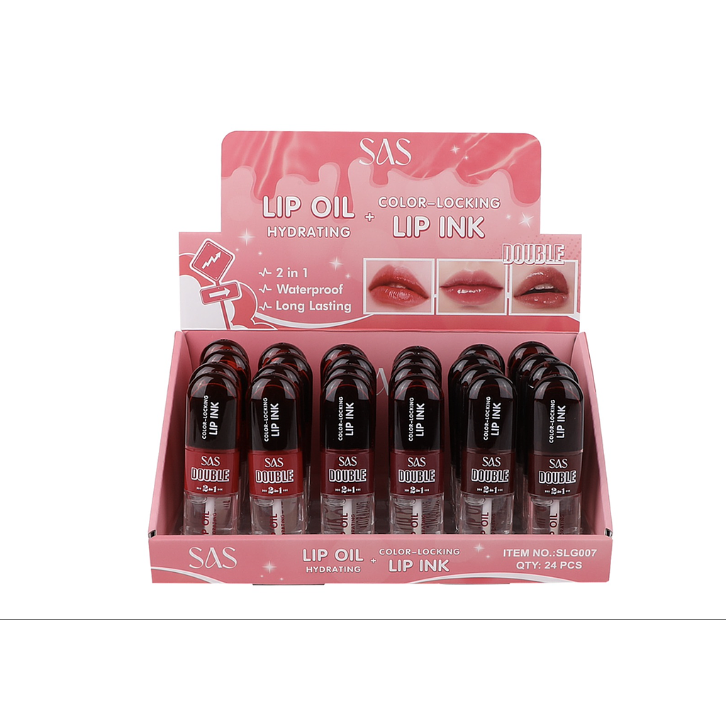 SAS - Lip Tint + Lip Oil SLG007