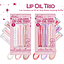 La Colors - Lip Oil Trio