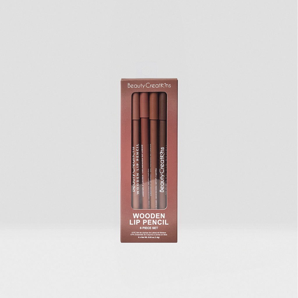 Beauty Creations - Woden Set Delineador de Madera Nude (WLPN)