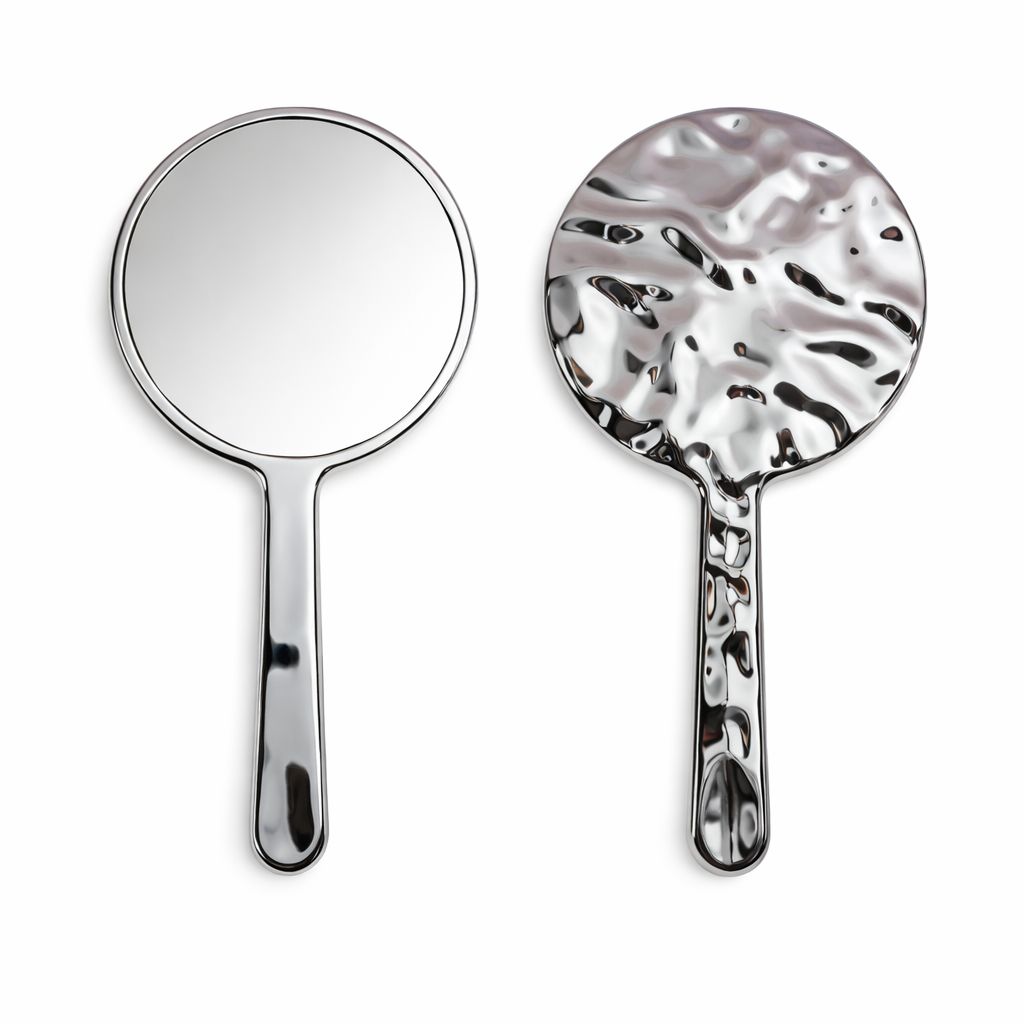 ESPEJO-  PLATA REDONDO XL