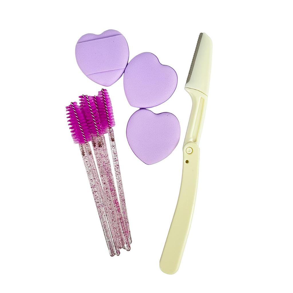 MISUCKA - Puff TRIO CEPILLO