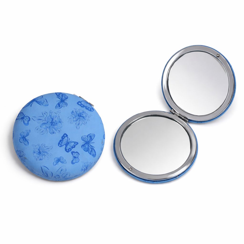 ESPEJOS - CUERO MARIPOSA REDONDO