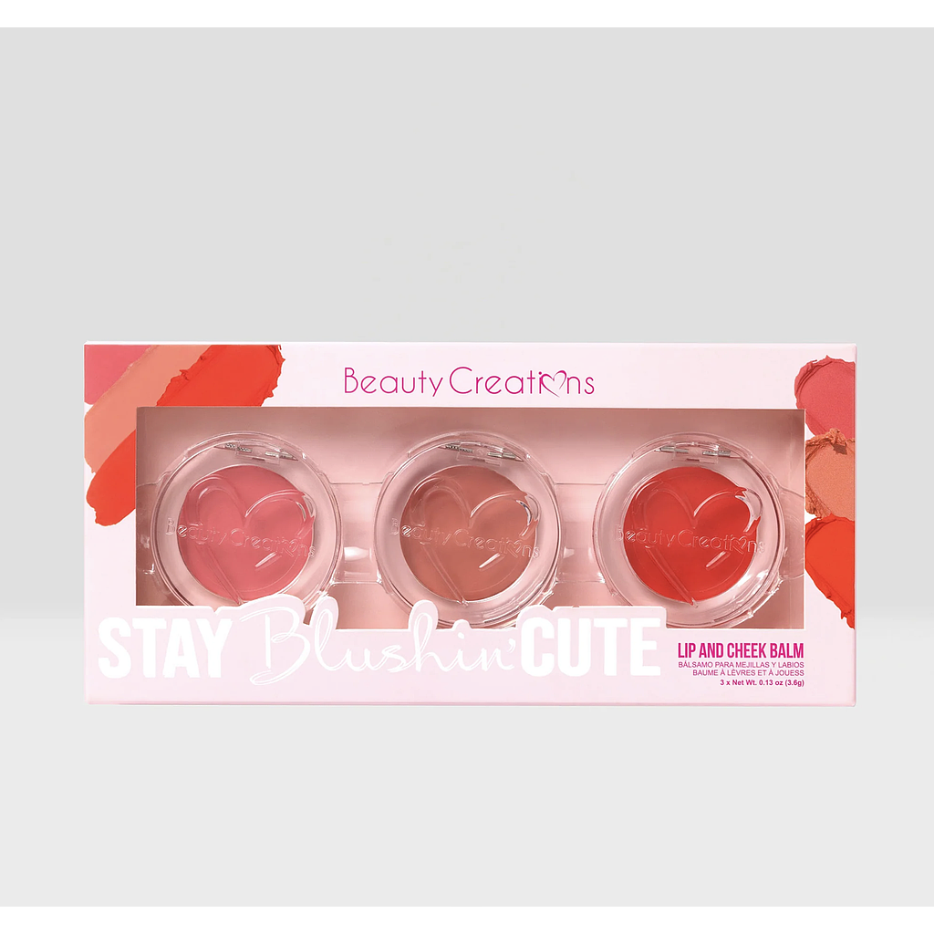 Beauty Creations - Stay Blushin' Cute Lip And Cheek Balm Set
