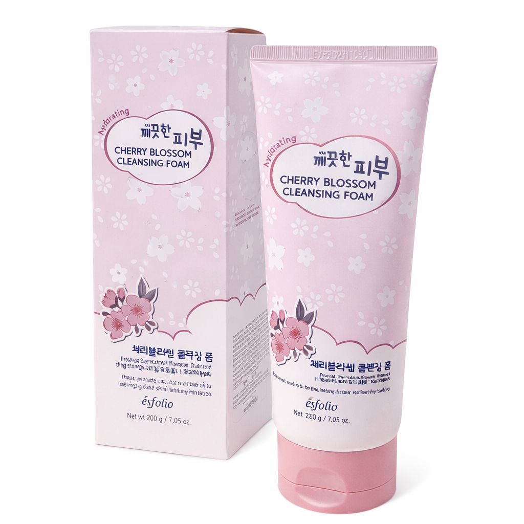ESFOLIO - Cherry Blossom Cleansing Foam