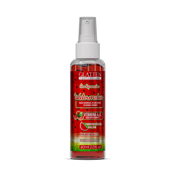 Glatten - Oleo Reparador Capilar Watermelon 60ml