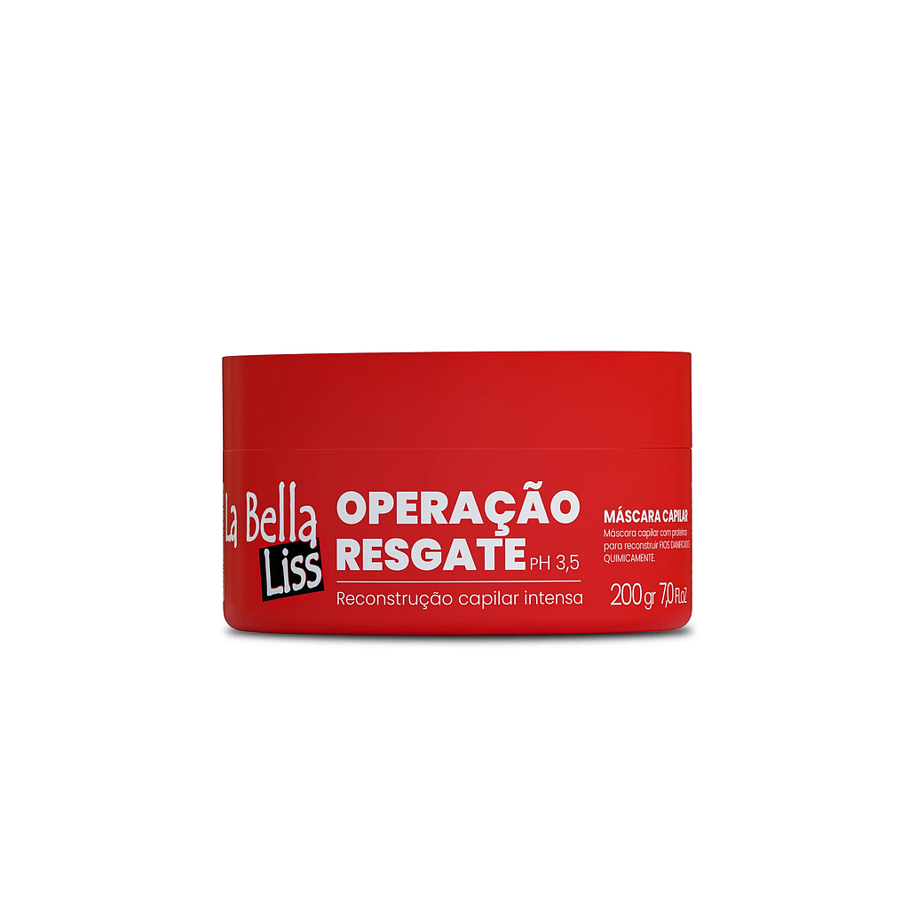 La Bella Liss - Mascara Operacao Resgate 200g