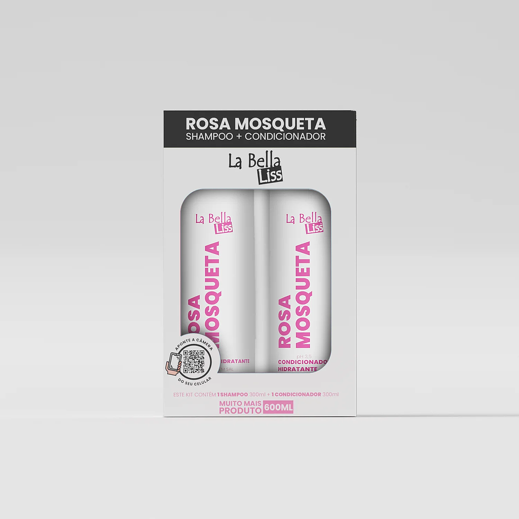 La Bella Liss - Kit Rosa Mosqueta 600ml