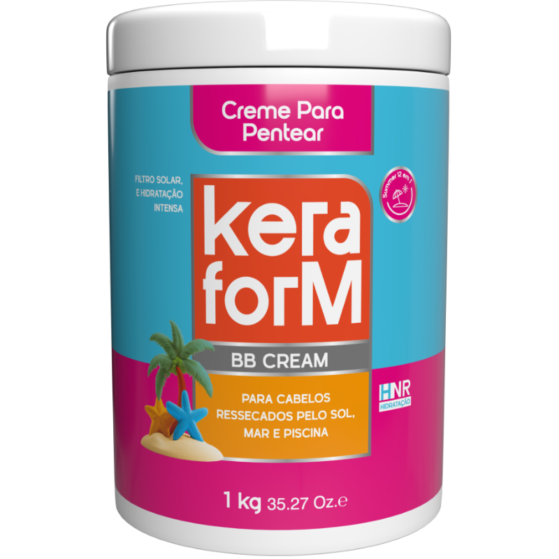 Skafe - Crema BB Keraform Verano 12 en 1 Para Peinar 1 kg