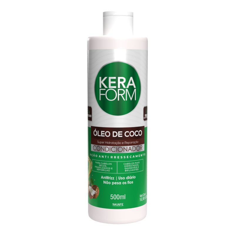 Skafe - Acondicionador Keraform con aceite de coco 500 ml