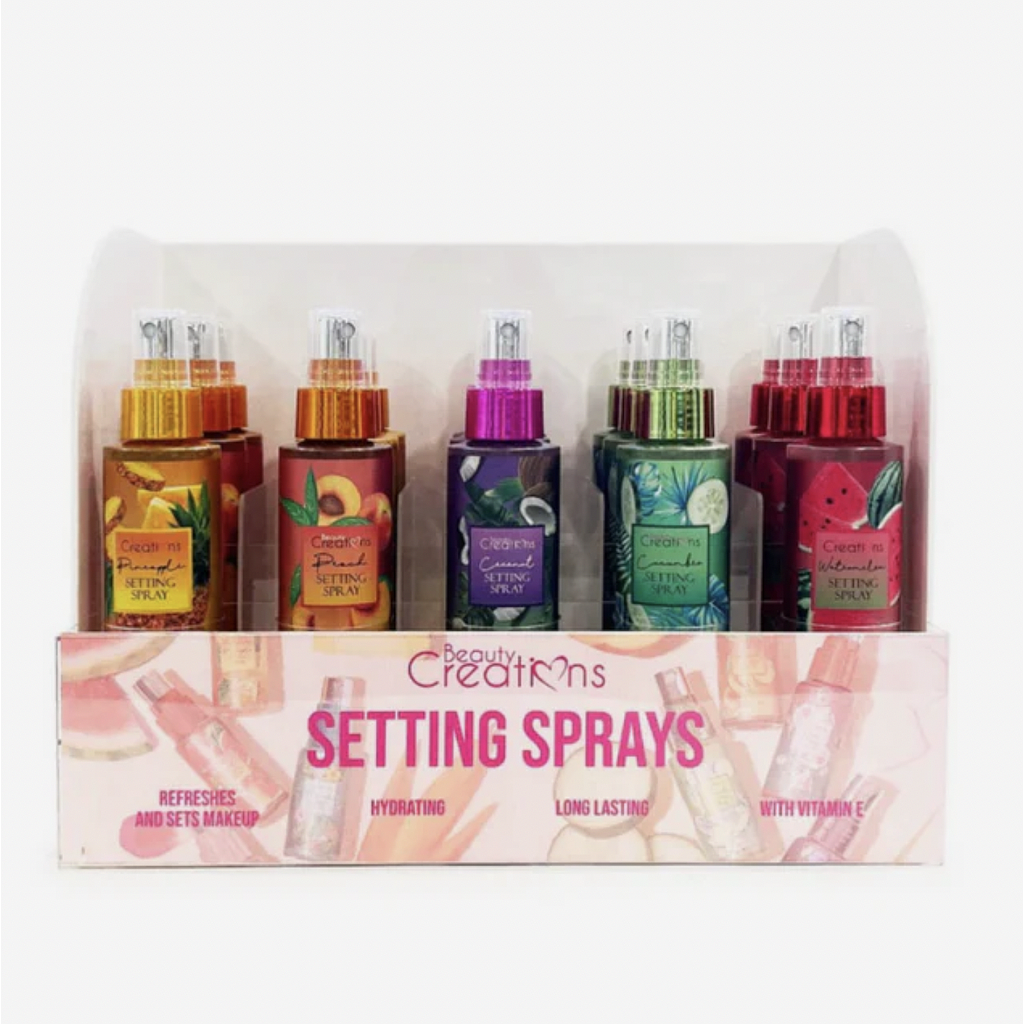 Beauty Creations - SPN-PTD Spray Fijador Display 30 unidades + 5 Tester