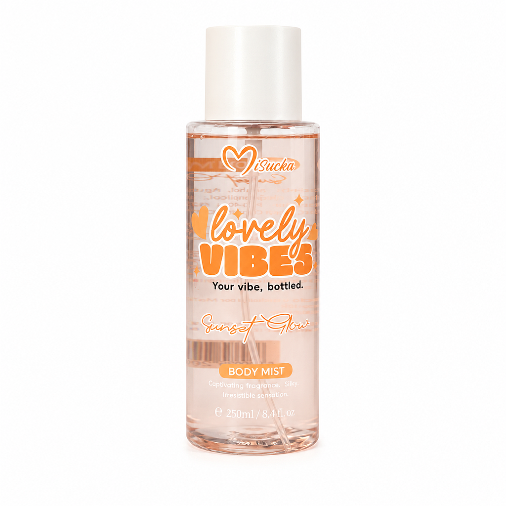 Misucka - Lovely Vibes Sunset glow Body Mist 250ml