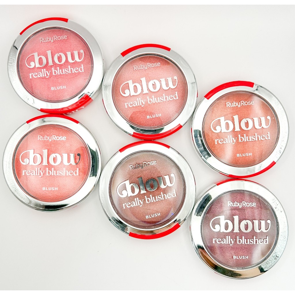 Ruby Rose - RUBOR COMPACTO BLOW REALLY BLUSHED