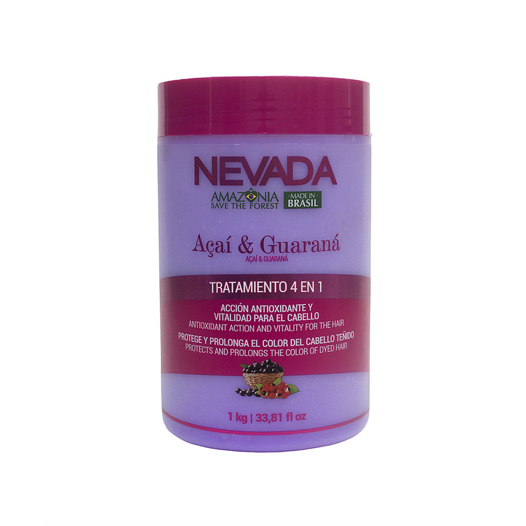 NEVADA - Tratamiento Amazonia 4 en 1 Acaí y Guarana 1KG