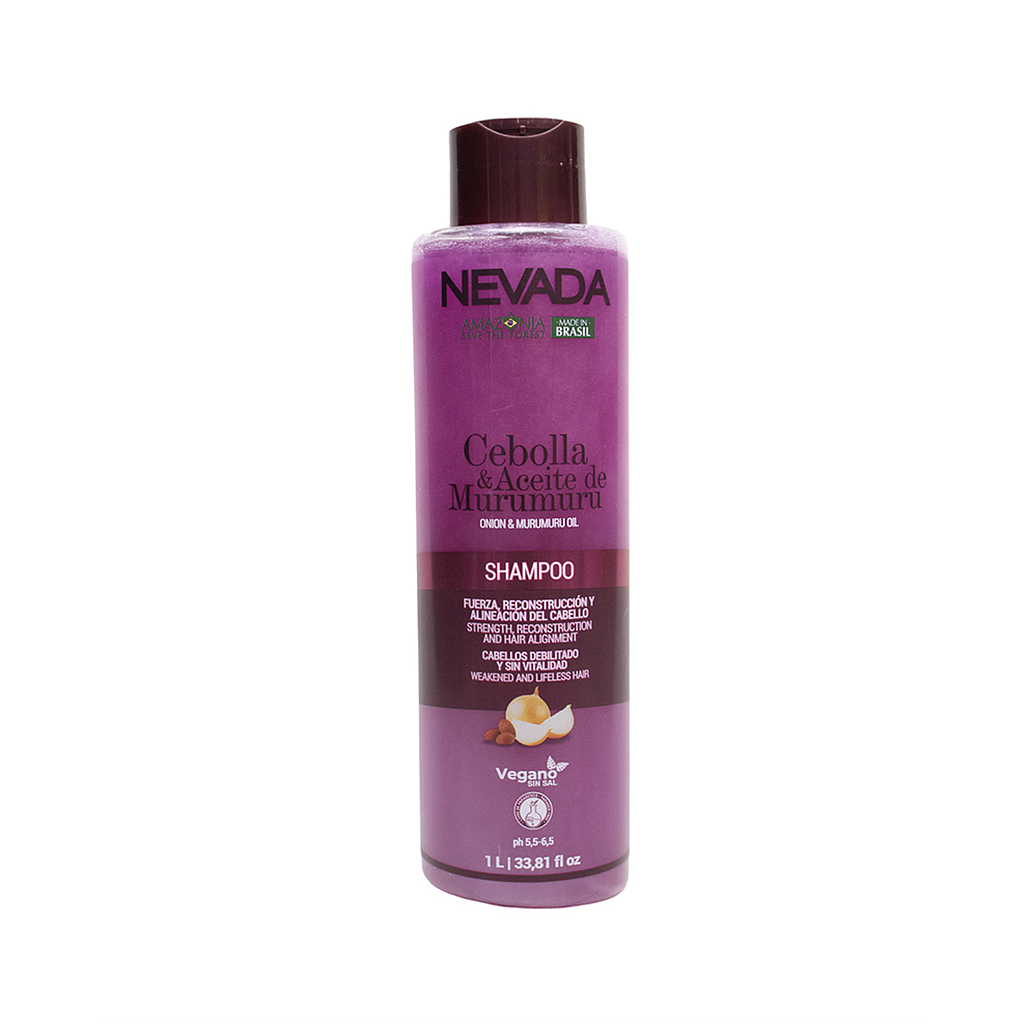 NEVADA - Shampoo Amazonia Cebolla y Aceite de Murumuru 1LT