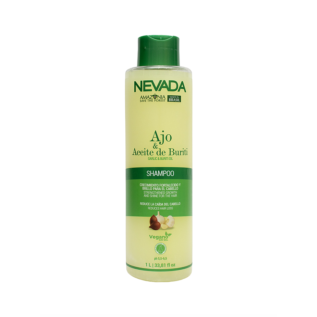 NEVADA - Shampoo Amazonia Ajo y Aceite de Buriti 1LT