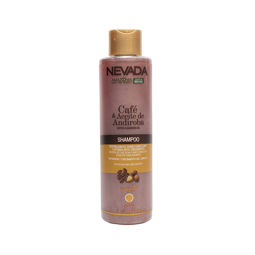 NEVADA - Shampoo Amazonia Cafe y Aceite de Andiroba 1LT