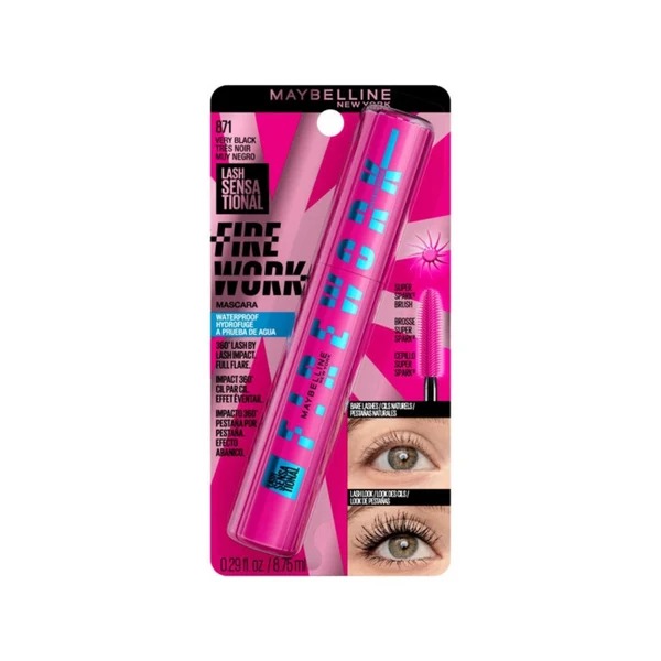 Maybelline Máscara de Pestañas A Prueba de Agua Lash Sensational 871 V – Cosmetic