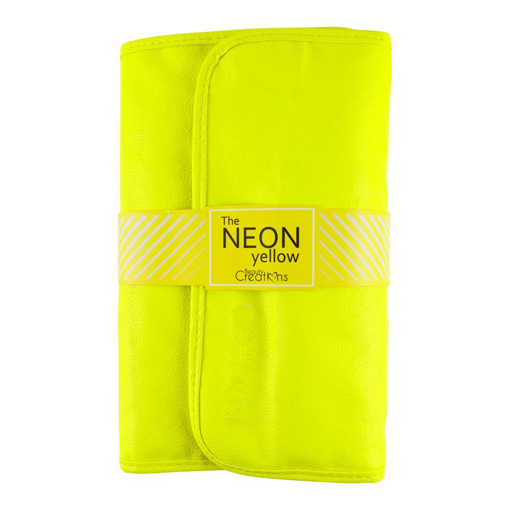 Beauty Creations - Set Brochas 24 Piezas Neon Yellow