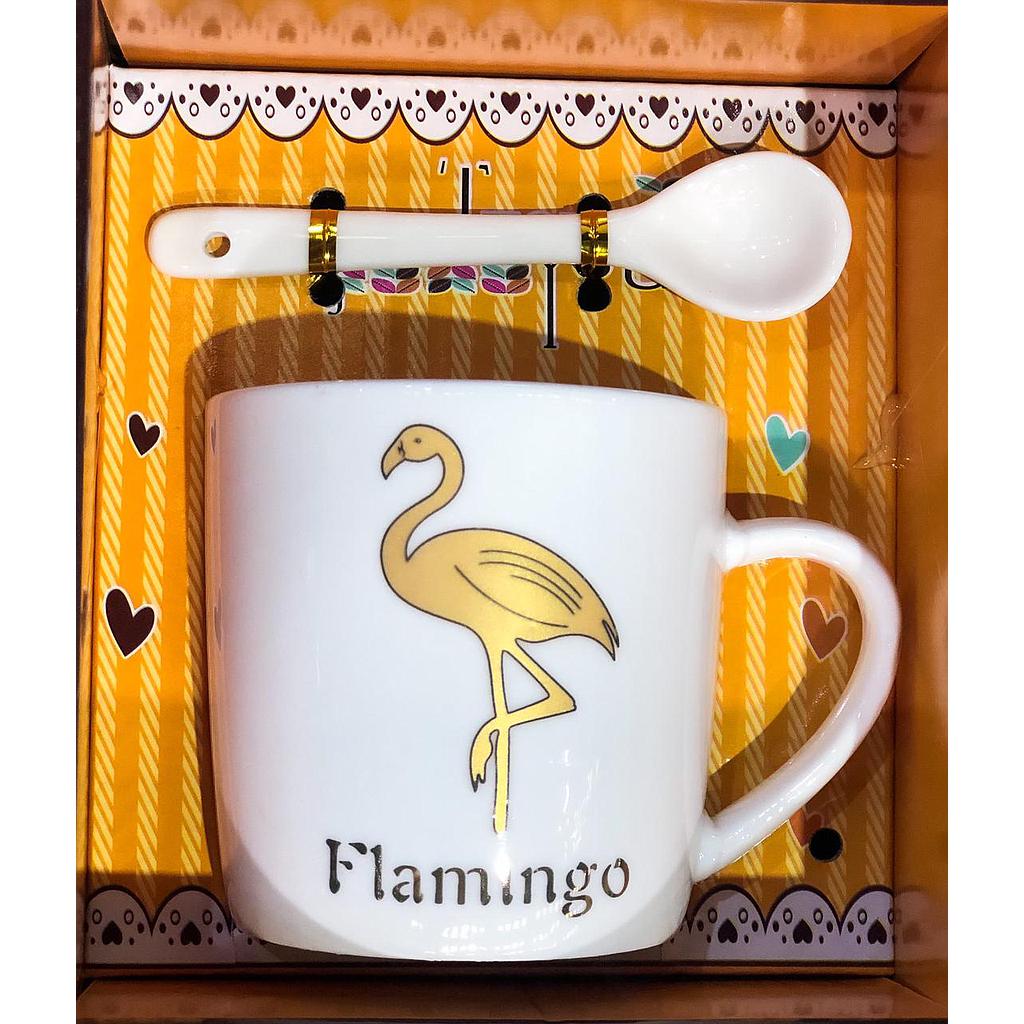 Taza Flamingo
