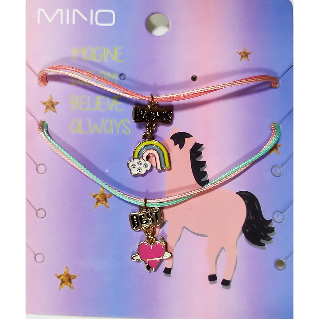 Pulsera - Arcoiris &amp; Corazon
