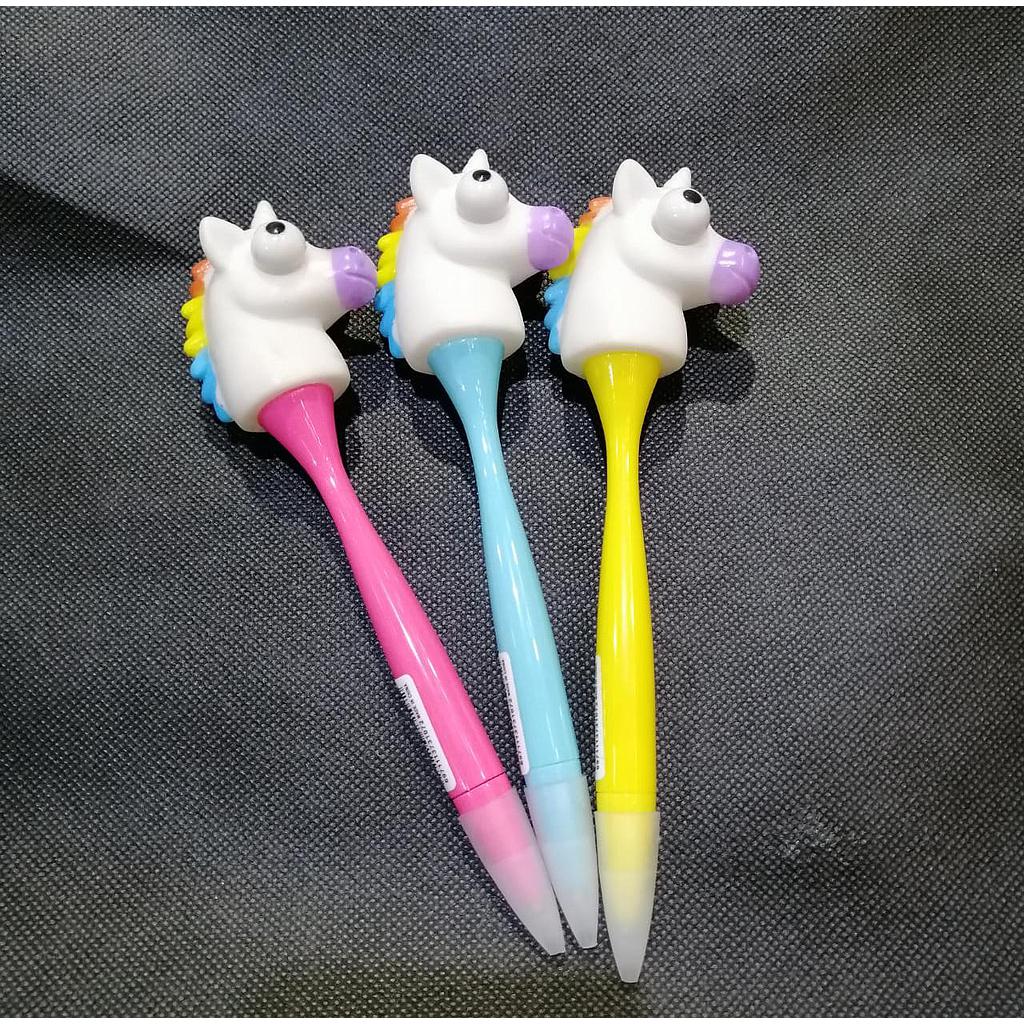 Malu - 6 Unidades Lapiz Cabeza Unicornio