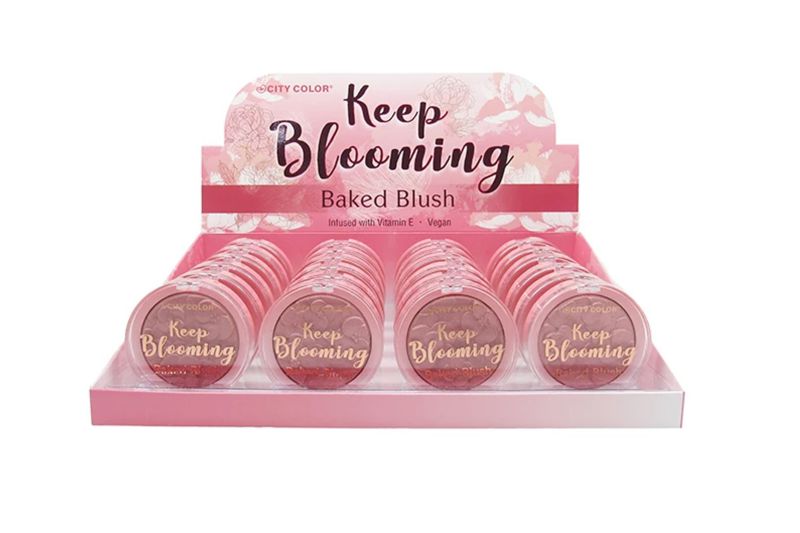 City Color Display 24 Unidades Keep Blooming Chocolate Cosmo