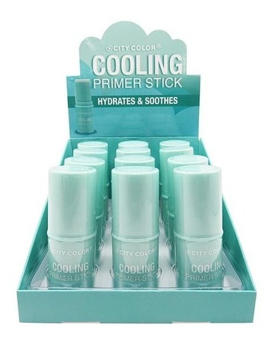 City Color Display 12 Unidades Cooling Primer Stick