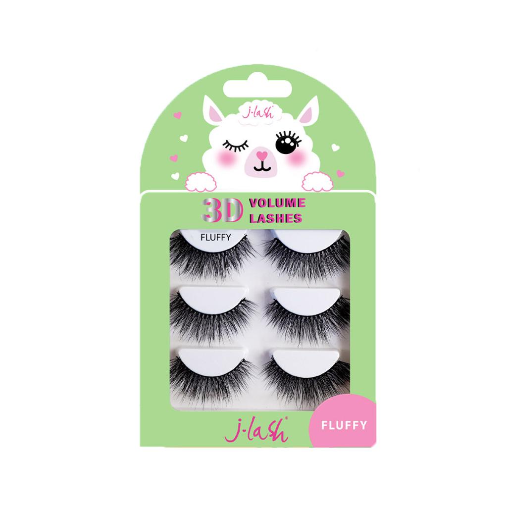 Jlash Fluffy 3D Volume Lashes MAKEMORE