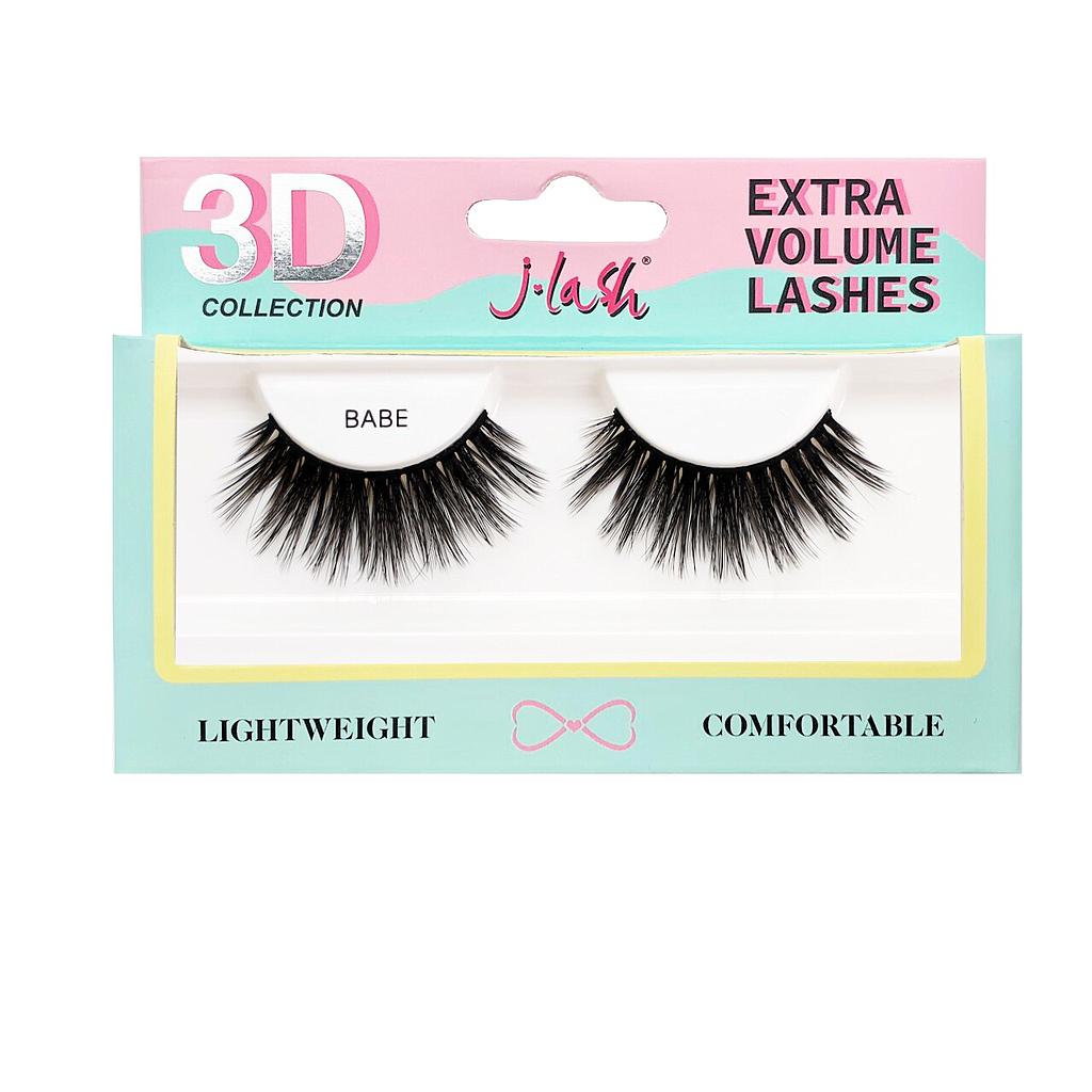 JLash 3D Faux Mink Lash Babe 12 Unidades MAKEMORE
