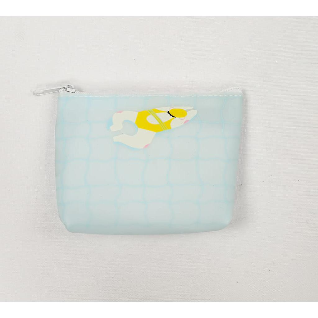 Monedero Silicona Nado Amarillo
