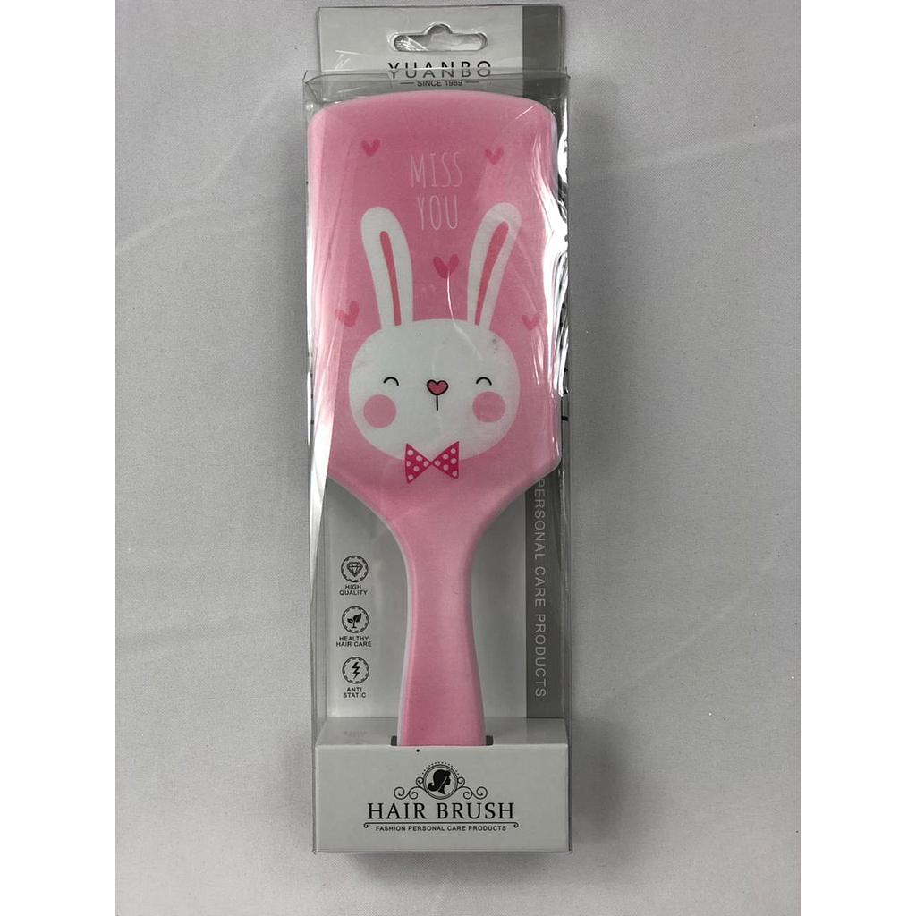 Cepillo Conejo Miss You Mango Pink