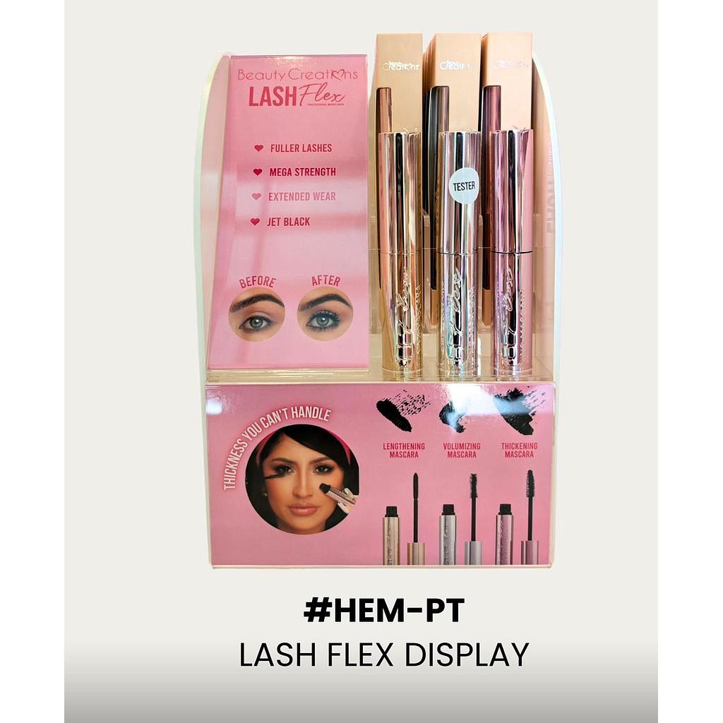 Beauty Creations - Acrilico +18 Unidades De Lash Mascaras + 3 Tester
