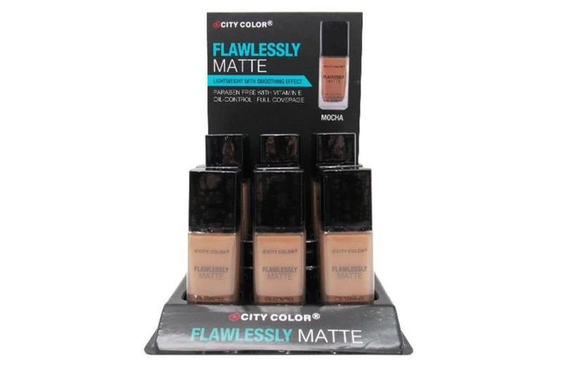 City Color - Base Matte Mocha 12 Unidades