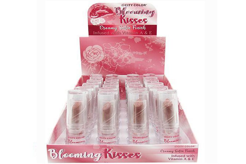 City Color - 24 Unidades Labial Blooming Kisses Aster