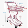Carrito de Compra Rosado