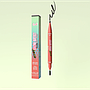 Rude - Ultimate Brow Artist Slanted Pen And Brush - Black Brown
