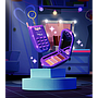 Beauty Creations x Bratz - Party Line Cell Phone Labial & Rubor En Crema